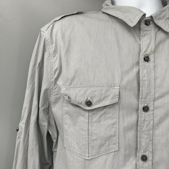 American Eagle Men's Vintage Fit Shirt Sz XL Gray - Picture 2 of 7